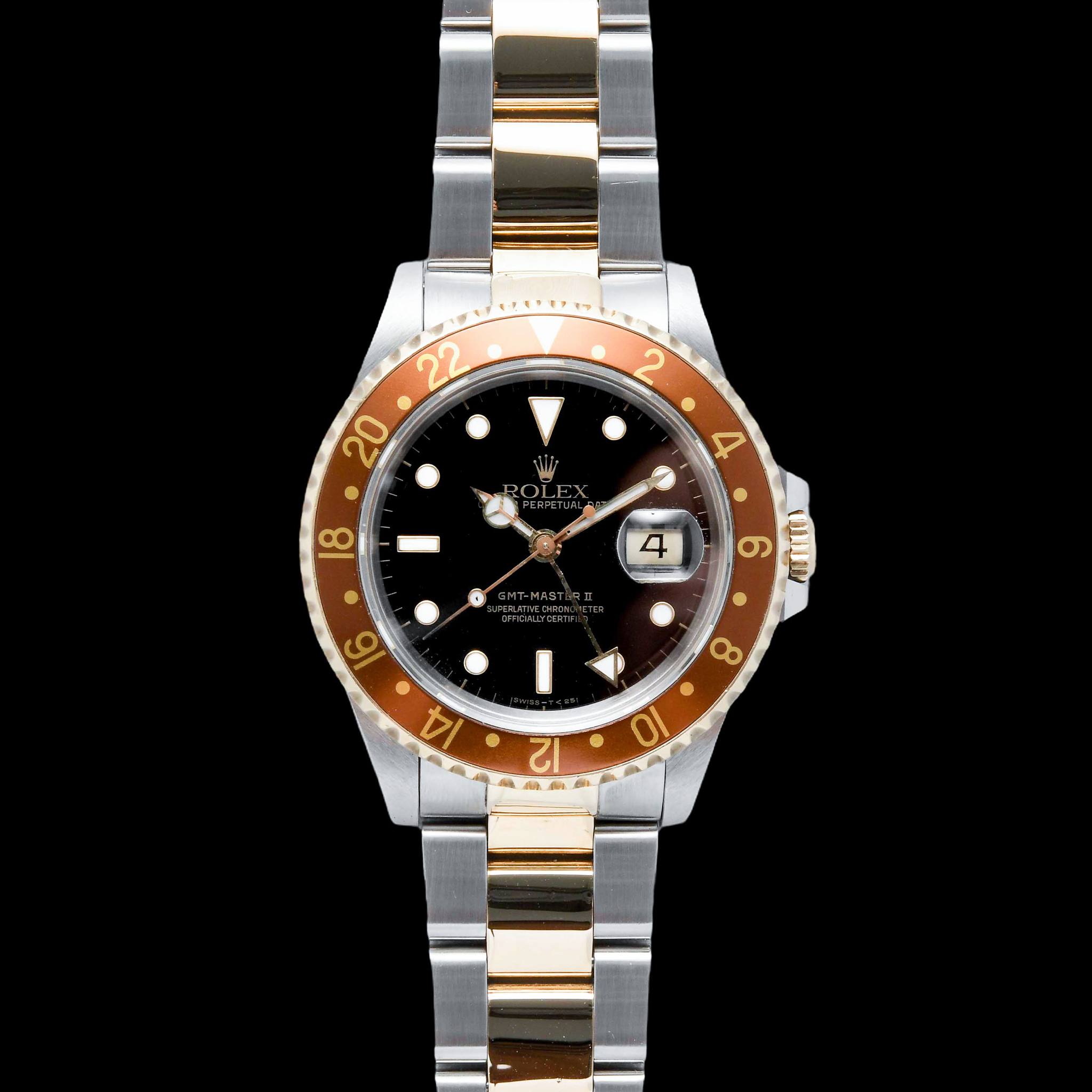 Rolex GMT-Master II Two-Tone Root Beer Conversion Ref: 16713 - photo 2