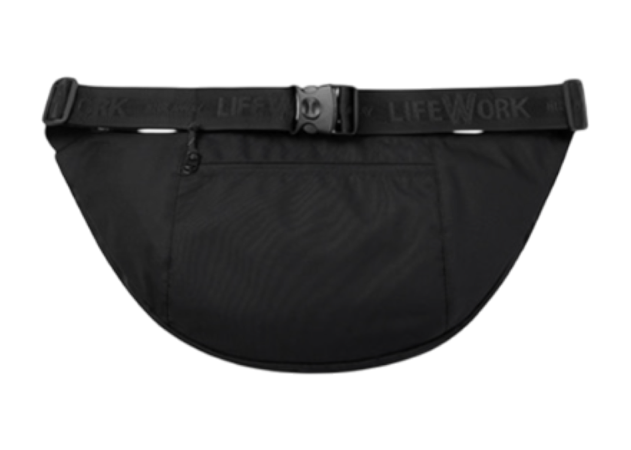 Lifework Radoc Logo Big Flat Hip Sack Black - photo 2