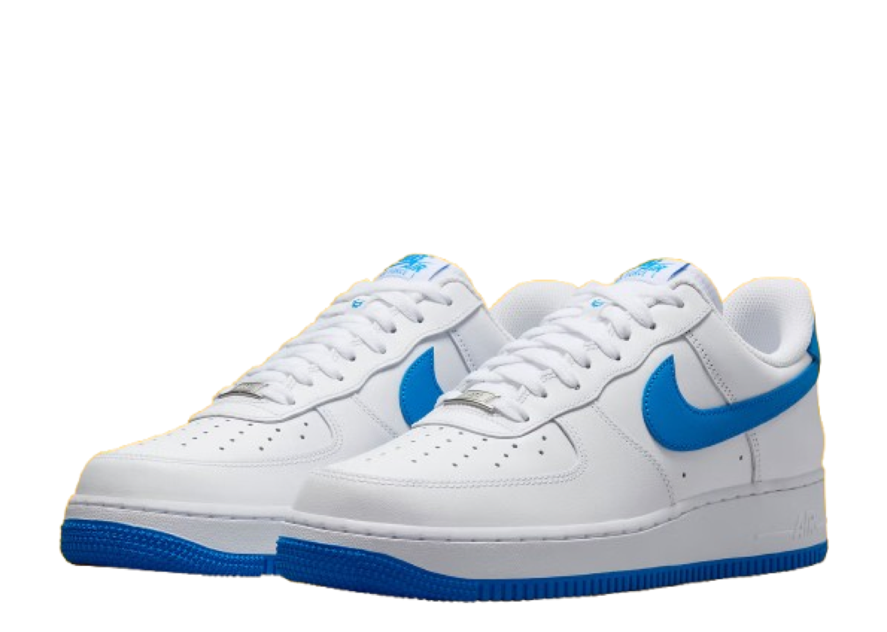 Nike Air Force 1 Low Flyease White Hyper Royal - photo 2