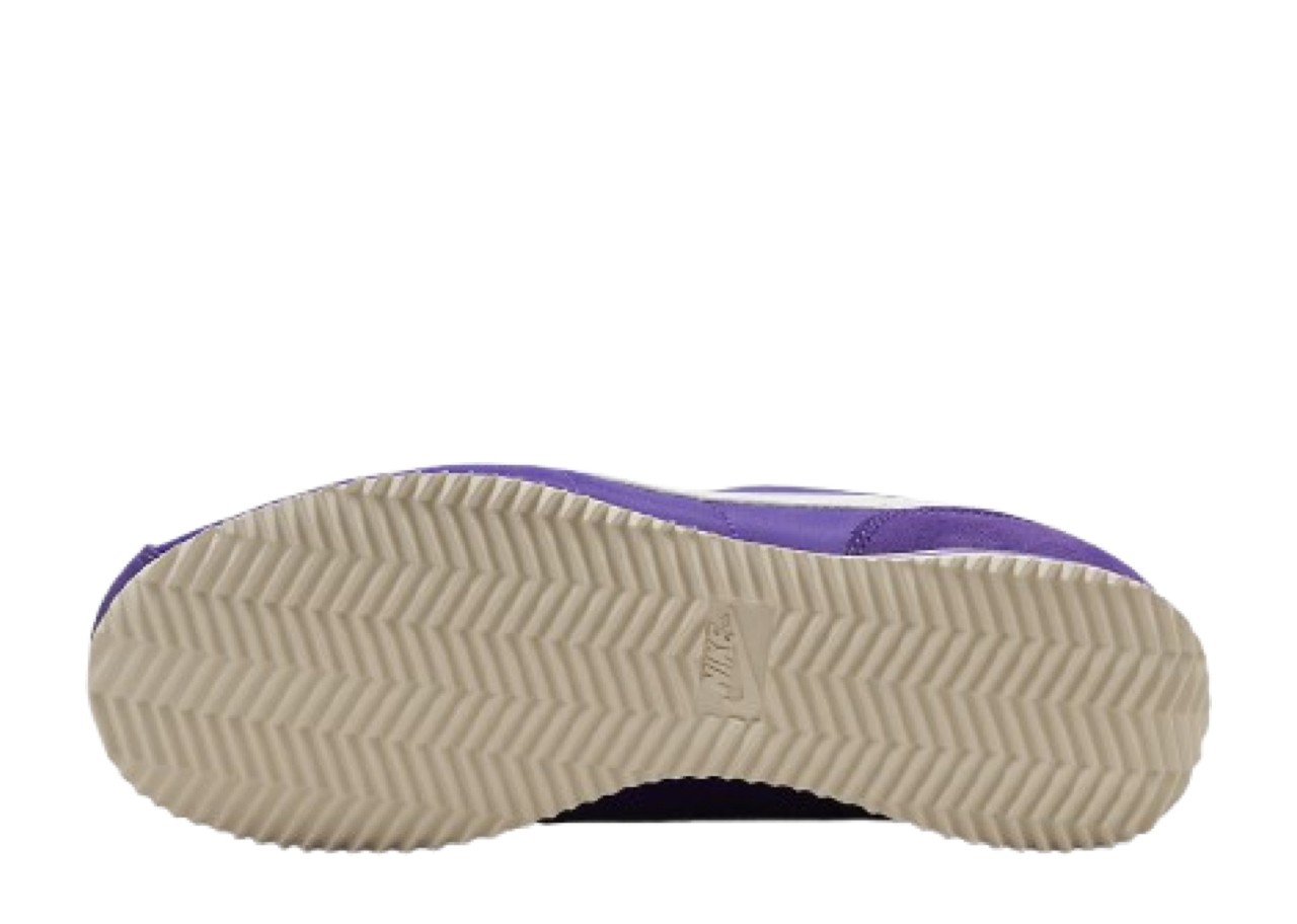 Nike Cortez Textile Field Purple Alabaster Safety Orange Summit White (Women's) - photo 4