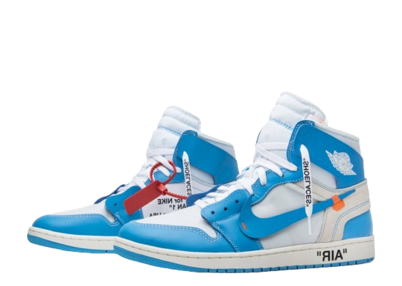 Air Jordan 1 Retro High Off-White University Blue - photo 2