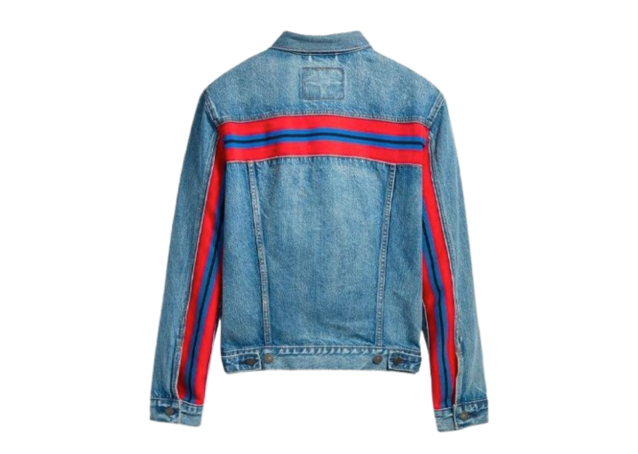 Levi's Chest Pocket Lapel Denim Jacket Blue - photo 2
