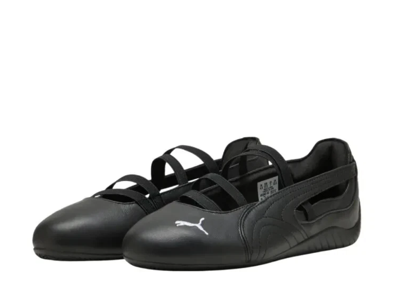 Puma Speedcat Ballet Leather Black White (Women's) - photo 2