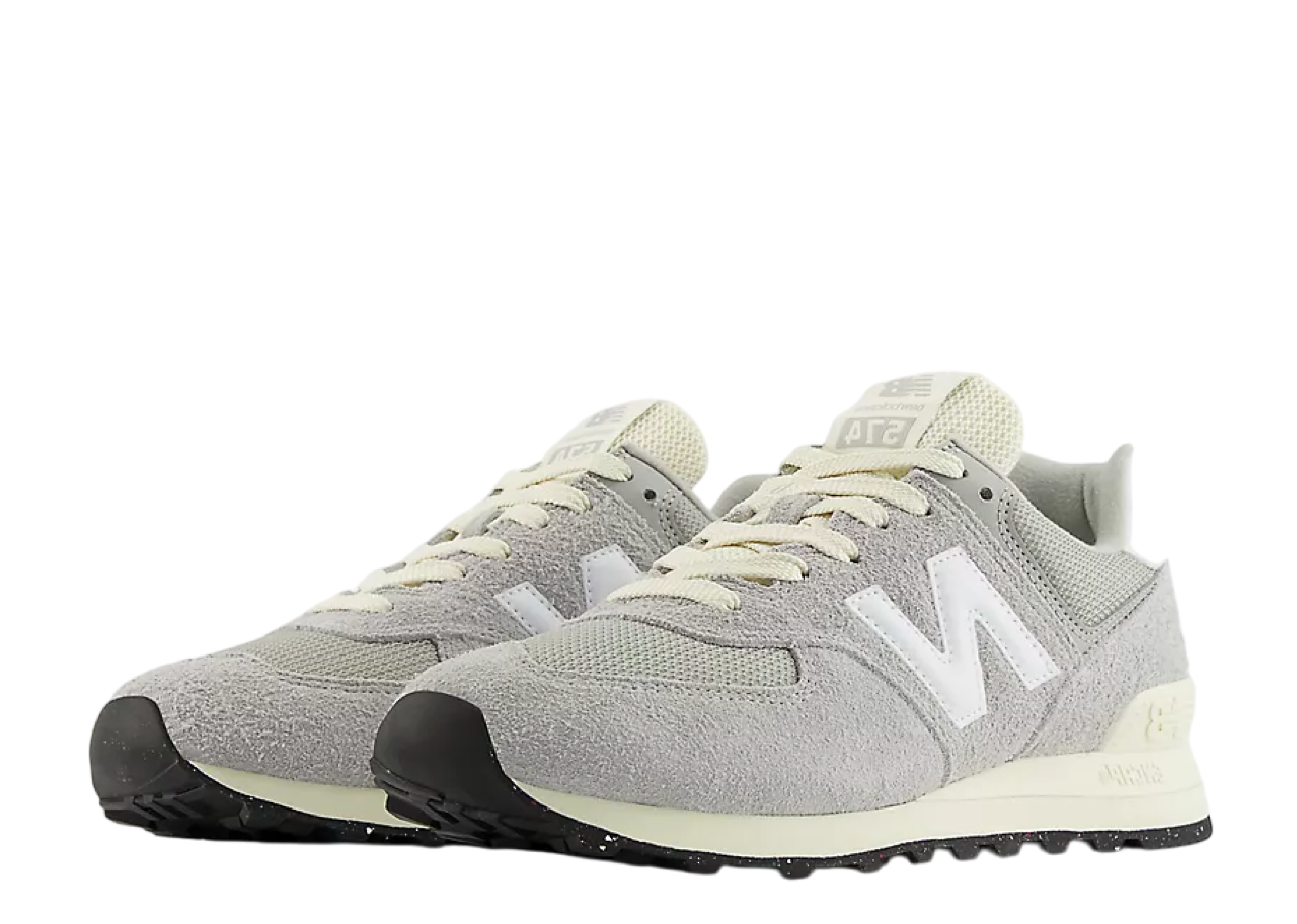 New Balance 574 Concrete White - photo 2