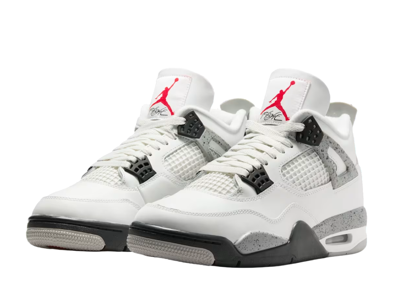 Air Jordan 4 Retro White Cement (2025) - photo 2