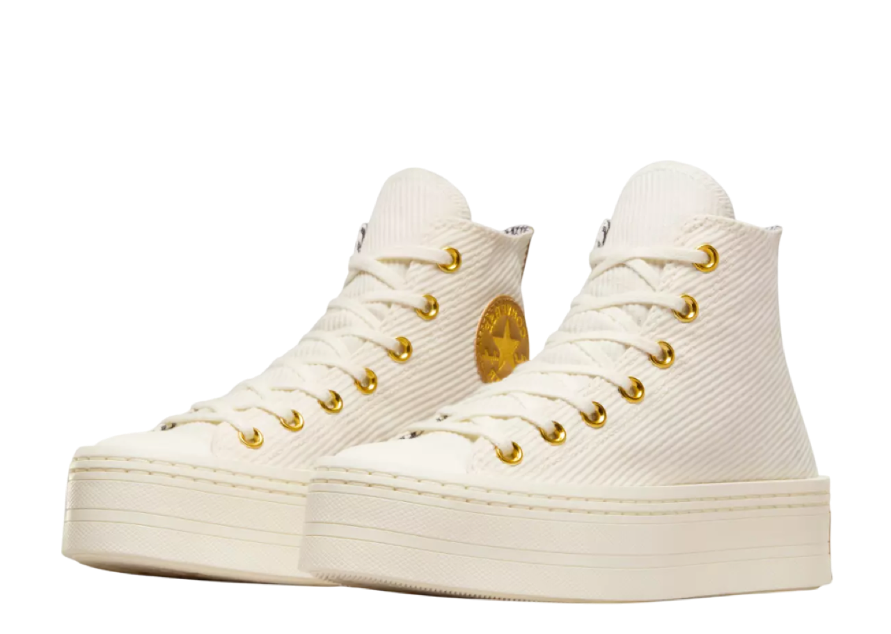 Converse Chuck Taylor All Star Modern Lift Platform Corduroy Hi Egret (Women's) - photo 2