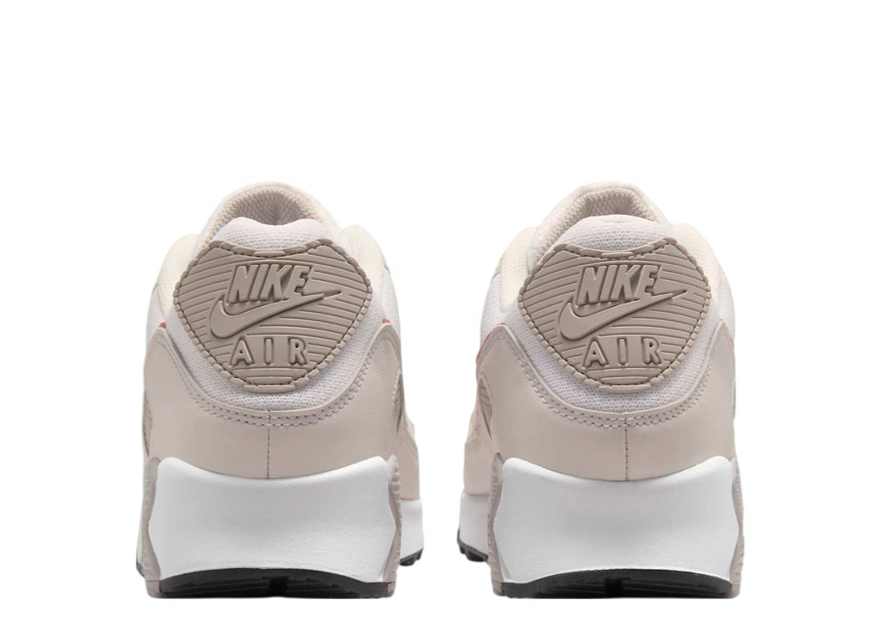 Nike Air Max 90 White College Grey Vast Grey University Red - photo 2