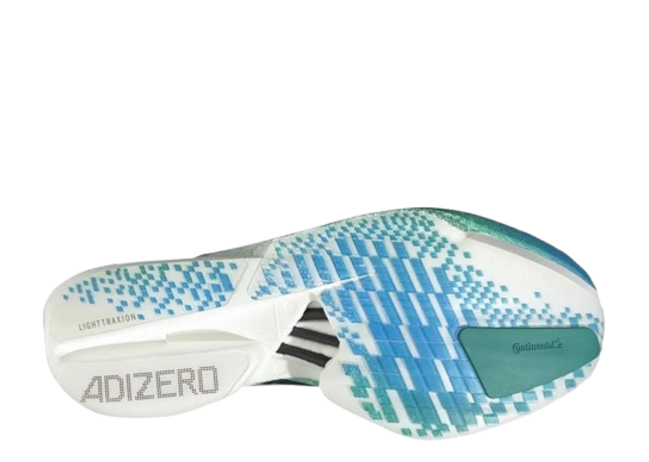 Adidas Adizero Adios Pro 4 Core Black Matte Silver Glory Green - photo 2