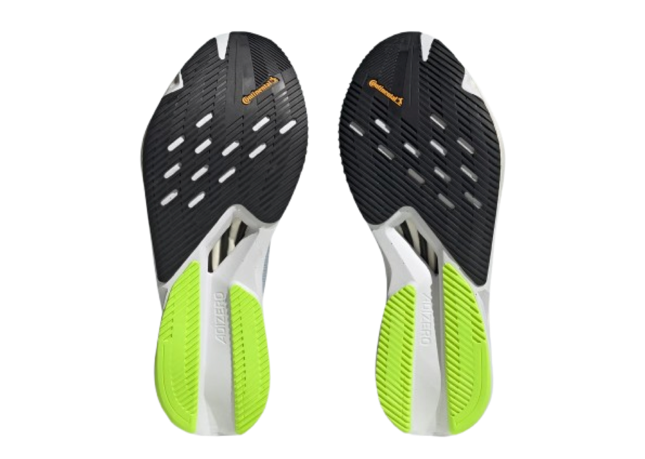 Adidas Adizero Boston 12 Wonder Blue Lucid Lemon Carbon - photo 4