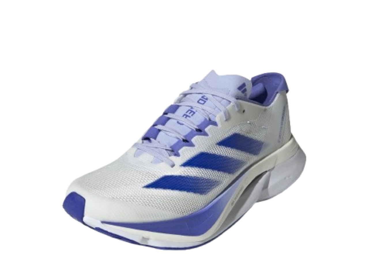 Adidas Adizero Boston 12 Cloud White Lucid Blue Cobalt Blue (Women's) - photo 2