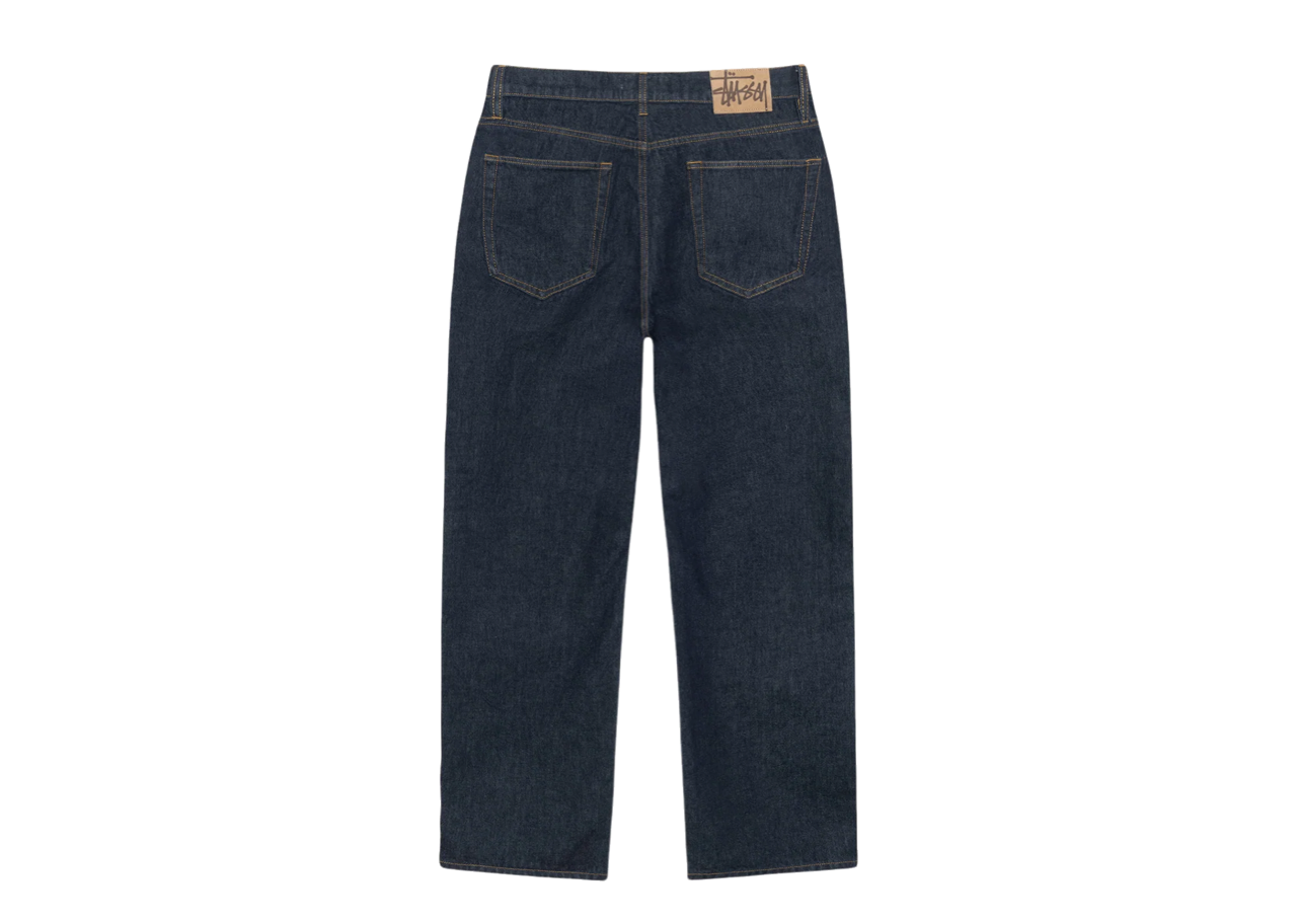 Stussy New Classic Jean Denim Rinsed Indigo - photo 2