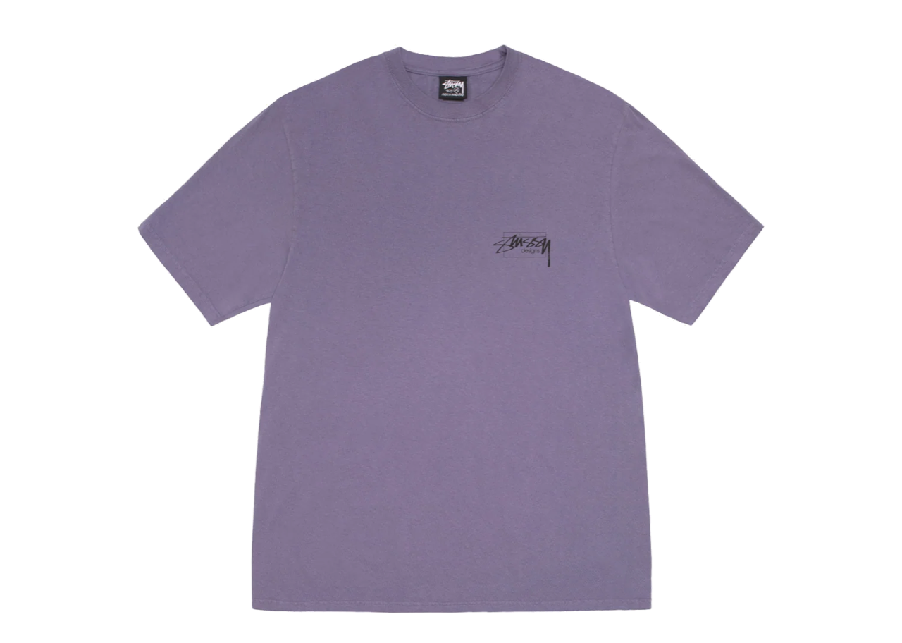 Stussy Modern Age Tee Pigment Dyed Grape - photo 2