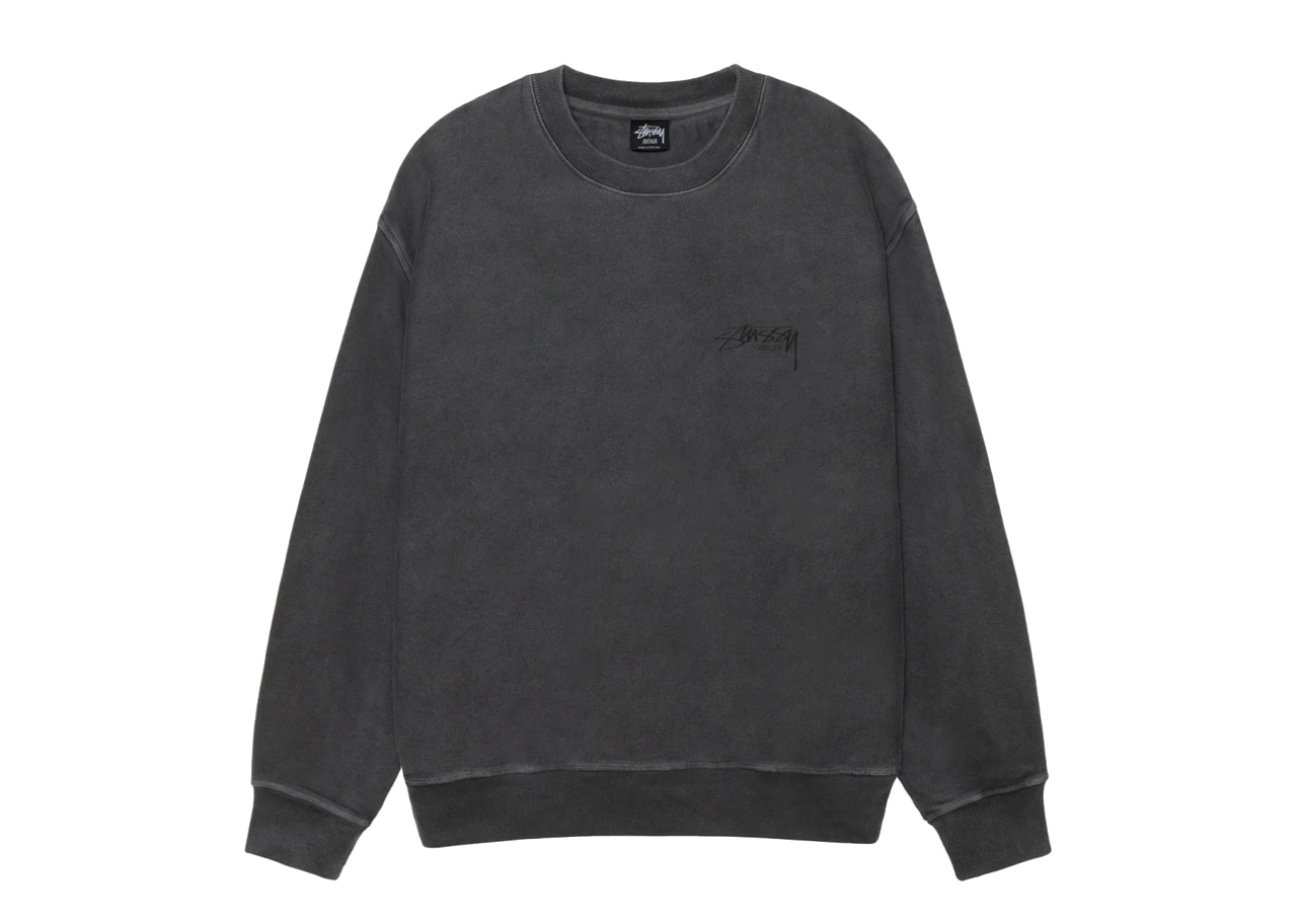 Stussy Modern Age Crew Pigment Dyed Black - photo 2