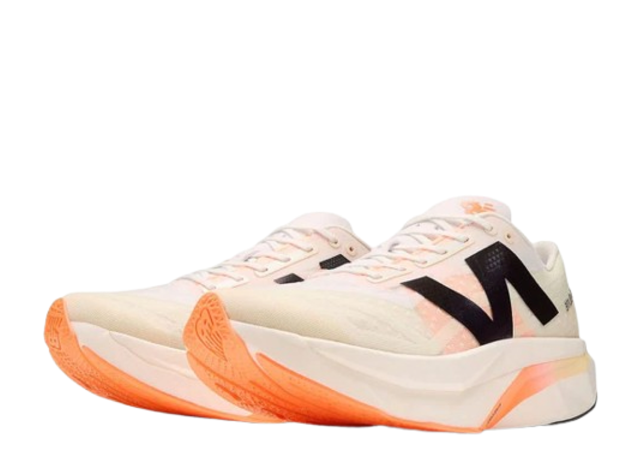 New Balance FuelCell SuperComp Elite v4 White Angora Hot Mango (Women's) - photo 2