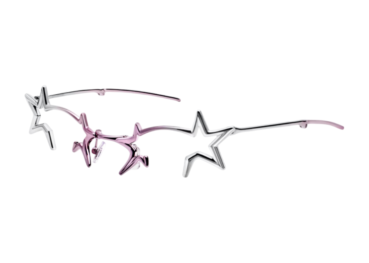 Gentle Monster Milky Way 02P Glossy Silver Metal - photo 2