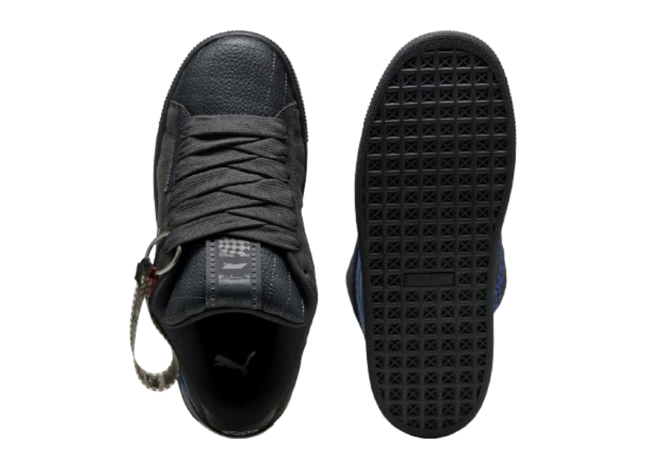Puma Suede XL Formula 1 75 Years Hero Pack Black Vivid Blue - photo 3
