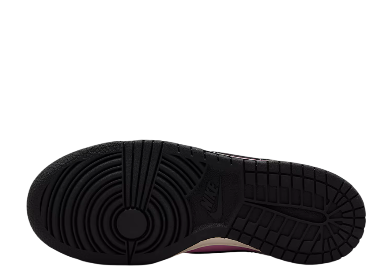 Nike Dunk Low Pink Rise Light Orewood Brown Pale Ivory Black (Grade School) - photo 4