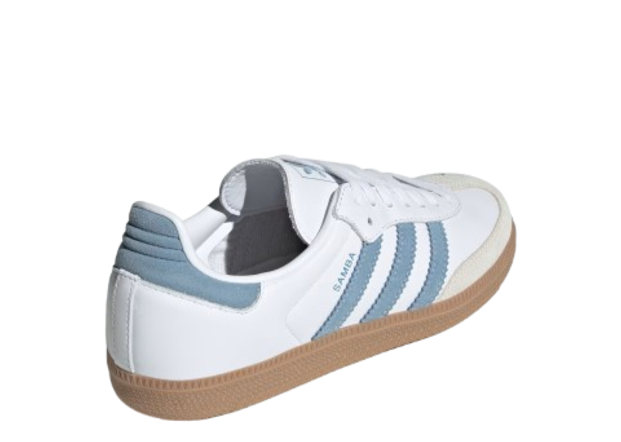 Adidas Samba OG White Alumina Ash Blue (Women's) - photo 3