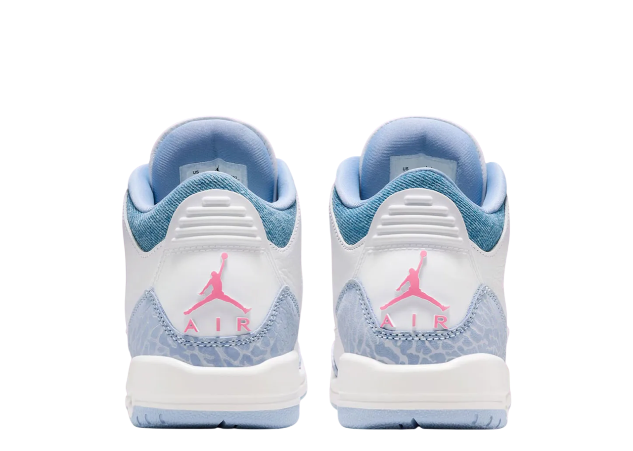 Air Jordan 3 Retro White Cobalt Bliss (Grade School) - photo 3