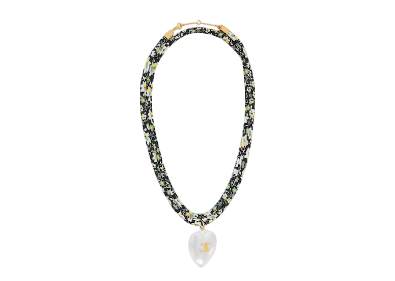 Celine Cœur Triomphe Necklace In Silk - photo 2
