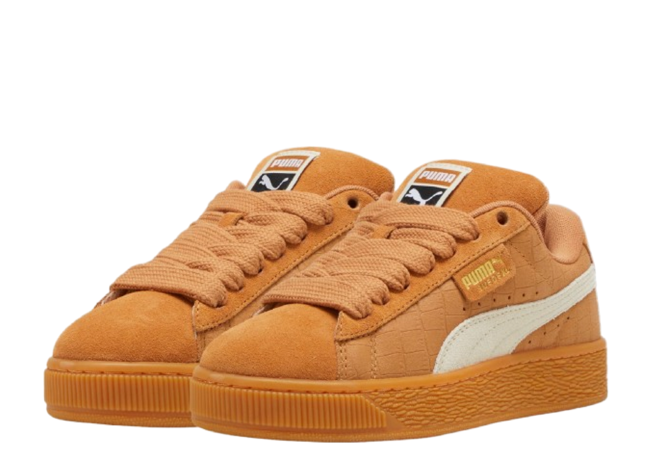 Puma Suede XL Elevated Caramel Latte Gum (Women's) - photo 2