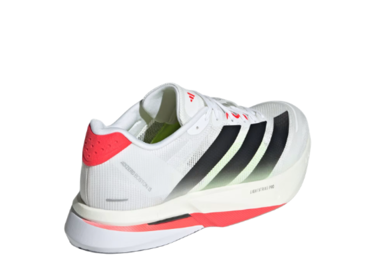 Adidas Adizero Boston 13 White Black Lucid  - photo 3