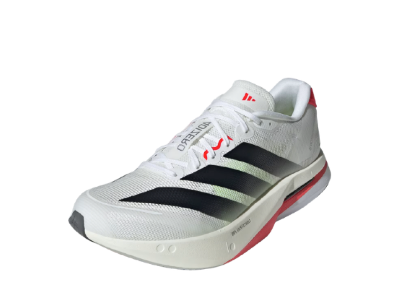 Adidas Adizero Boston 13 White Black Lucid  - photo 2