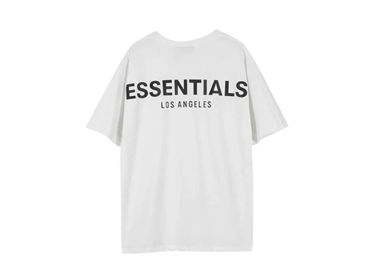 Fear of God Essentials LA Tee White limited Reflective Short Sleeve Unisex - photo 2