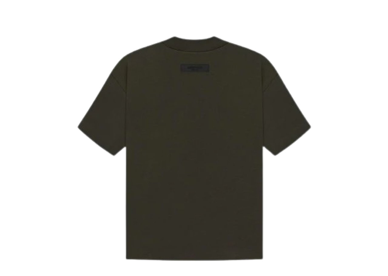 Fear of God Essentials SS23 SS T-Shirt Off Black Kids - photo 2