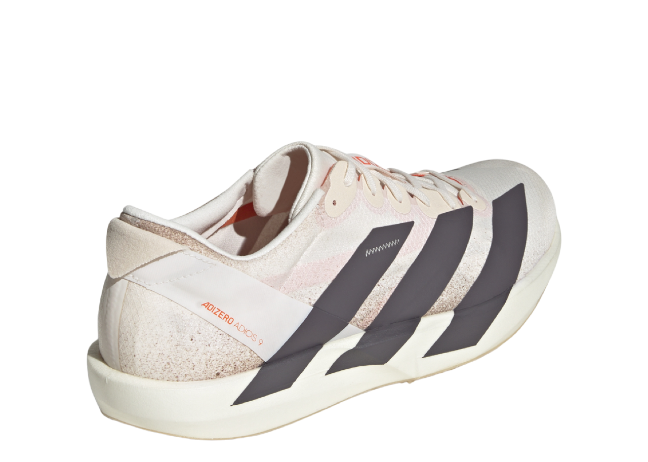 Adidas Adizero Adios 9 Chalk White Grey Strata Impact Orange - photo 3