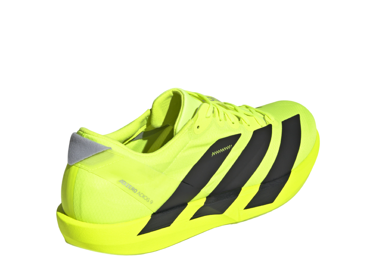 Adidas Adizero Adios 9 Lucid Lemon Black - photo 3