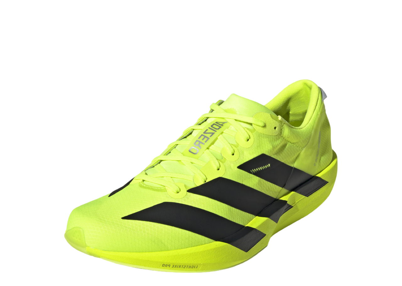 Adidas Adizero Adios 9 Lucid Lemon Black - photo 2