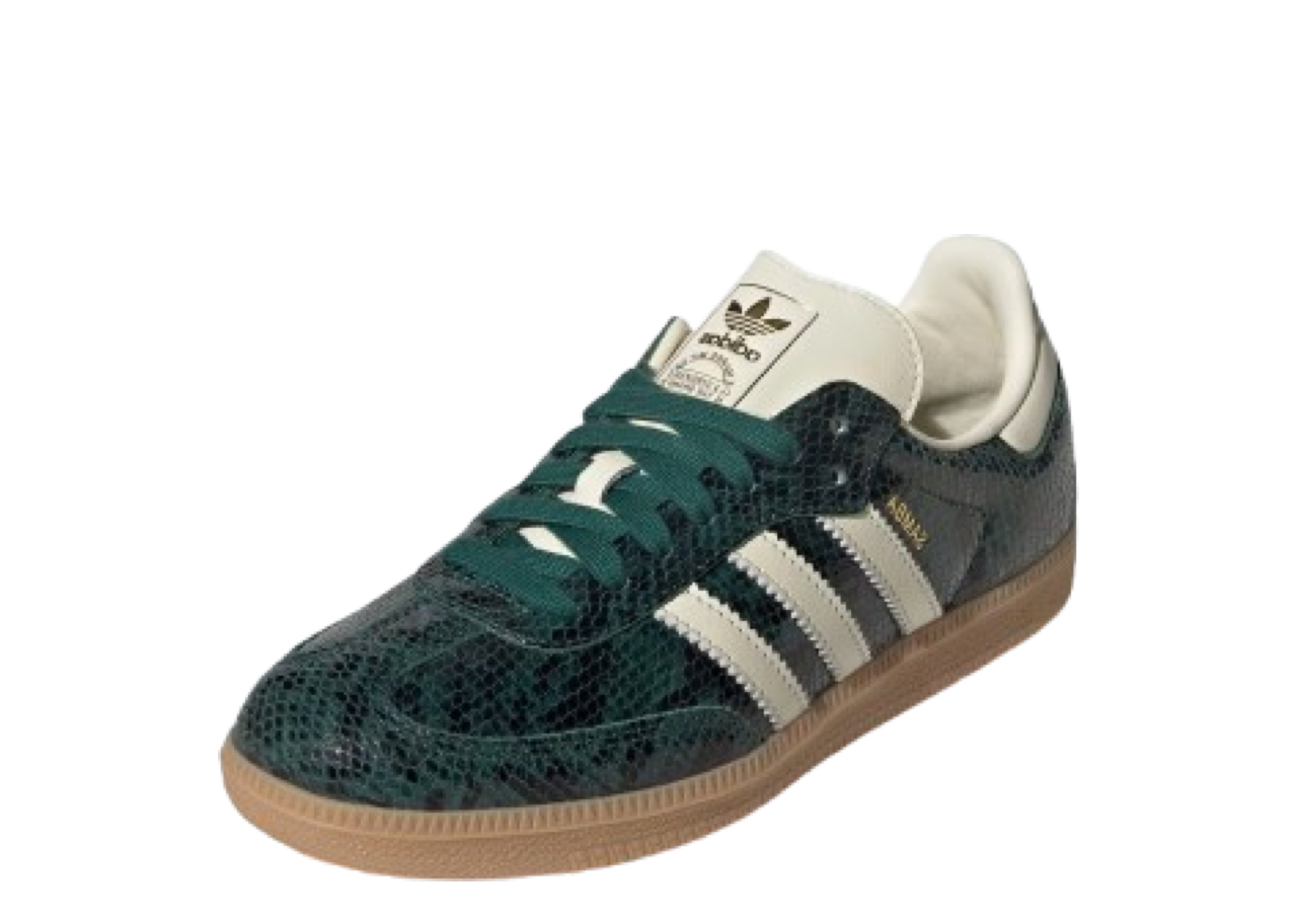 Adidas Samba OG Black Cream White Collegiate Green - photo 2