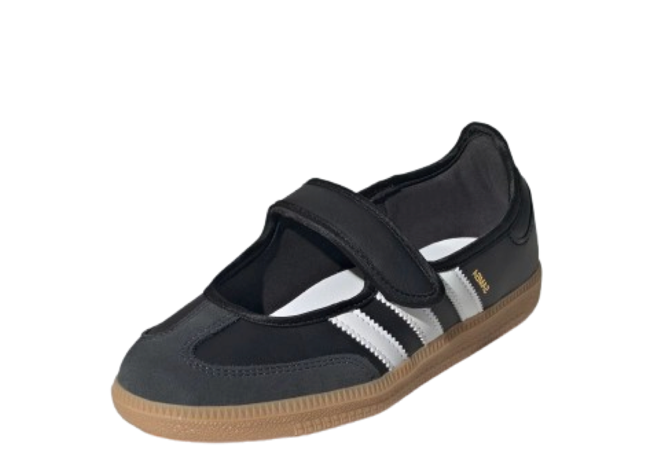 Adidas Samba Jane Black White Gum (Grade School) - photo 2