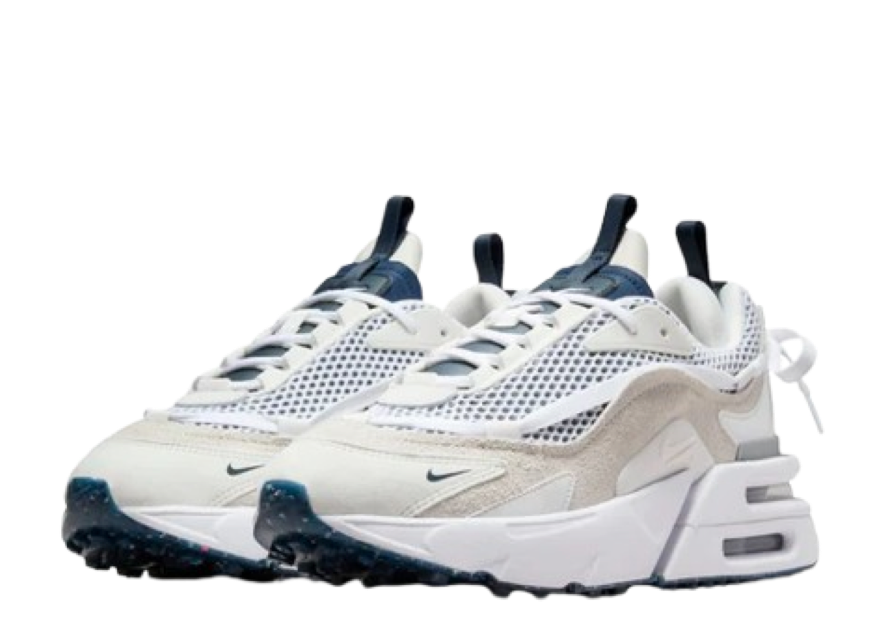 Nike Air Max Furyosa White Light Bone Armory Navy (Women's) - photo 2