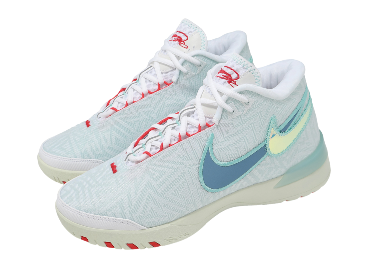 Nike LeBron NXXT Genisus EP White Aurora Green - photo 2