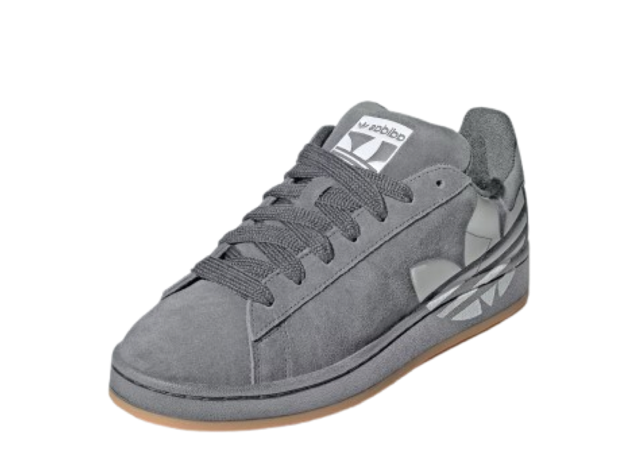 Adidas Campus 00s Grey White Gum Oversized Logo - photo 2