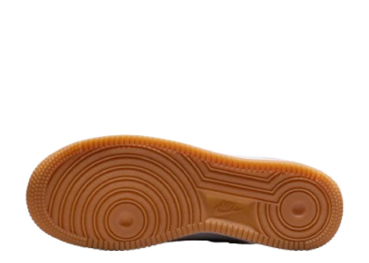 Nike Air Force 1 Low Photon Dust Fir Gum Medium Brown White (Grade School) - photo 4