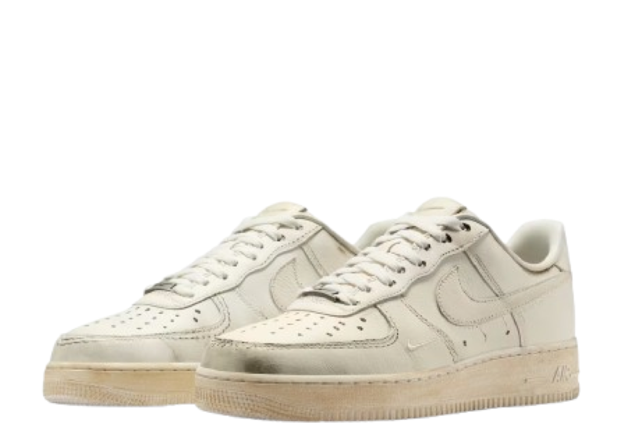 Nike Air Force 1 Low .SWOOSH Dirty Triple White - photo 2