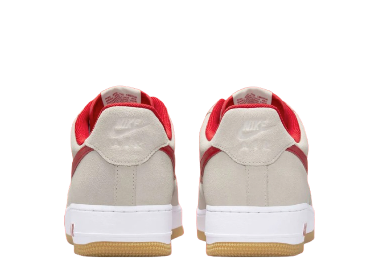 Nike Air Force 1 Low '07 LV8 Summit White Varsity Red Gum - photo 3