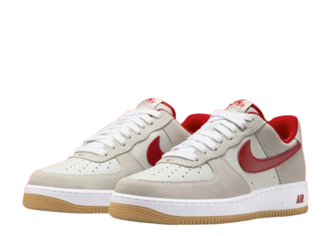 Nike Air Force 1 Low '07 LV8 Summit White Varsity Red Gum - photo 2