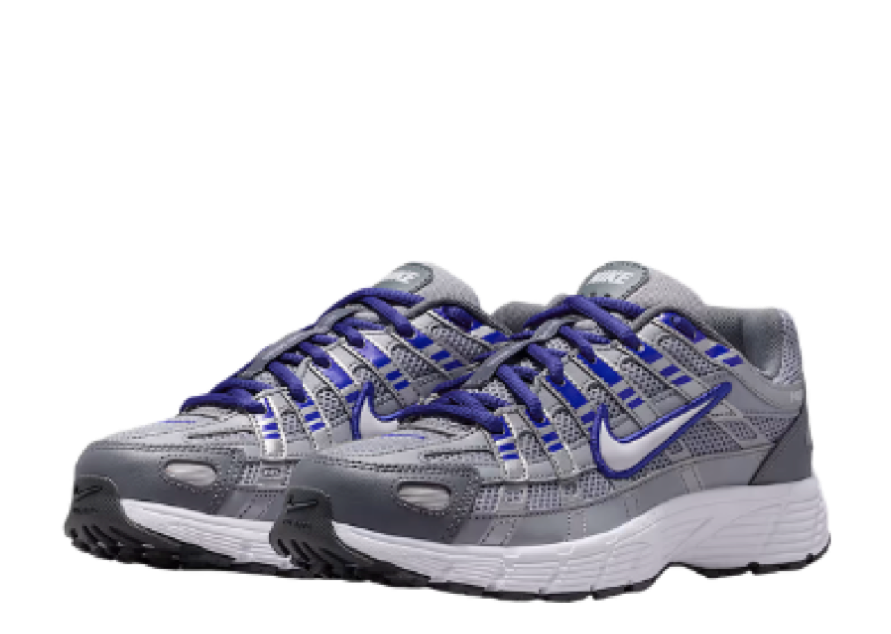 Nike P-6000 Wolf Grey Deep Night Silver (Grade School) - photo 2
