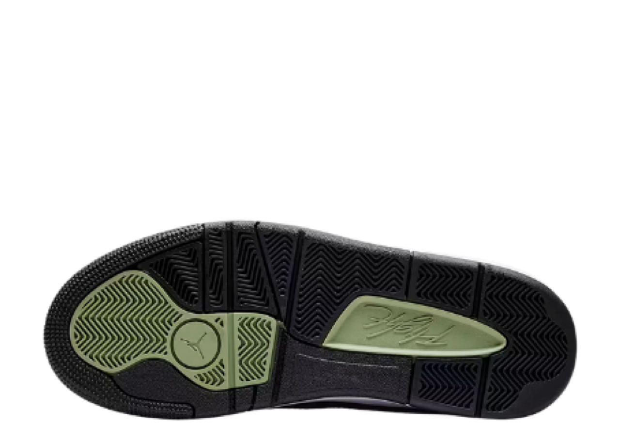 Air Jordan Flight Court Oil Green Black - photo 4