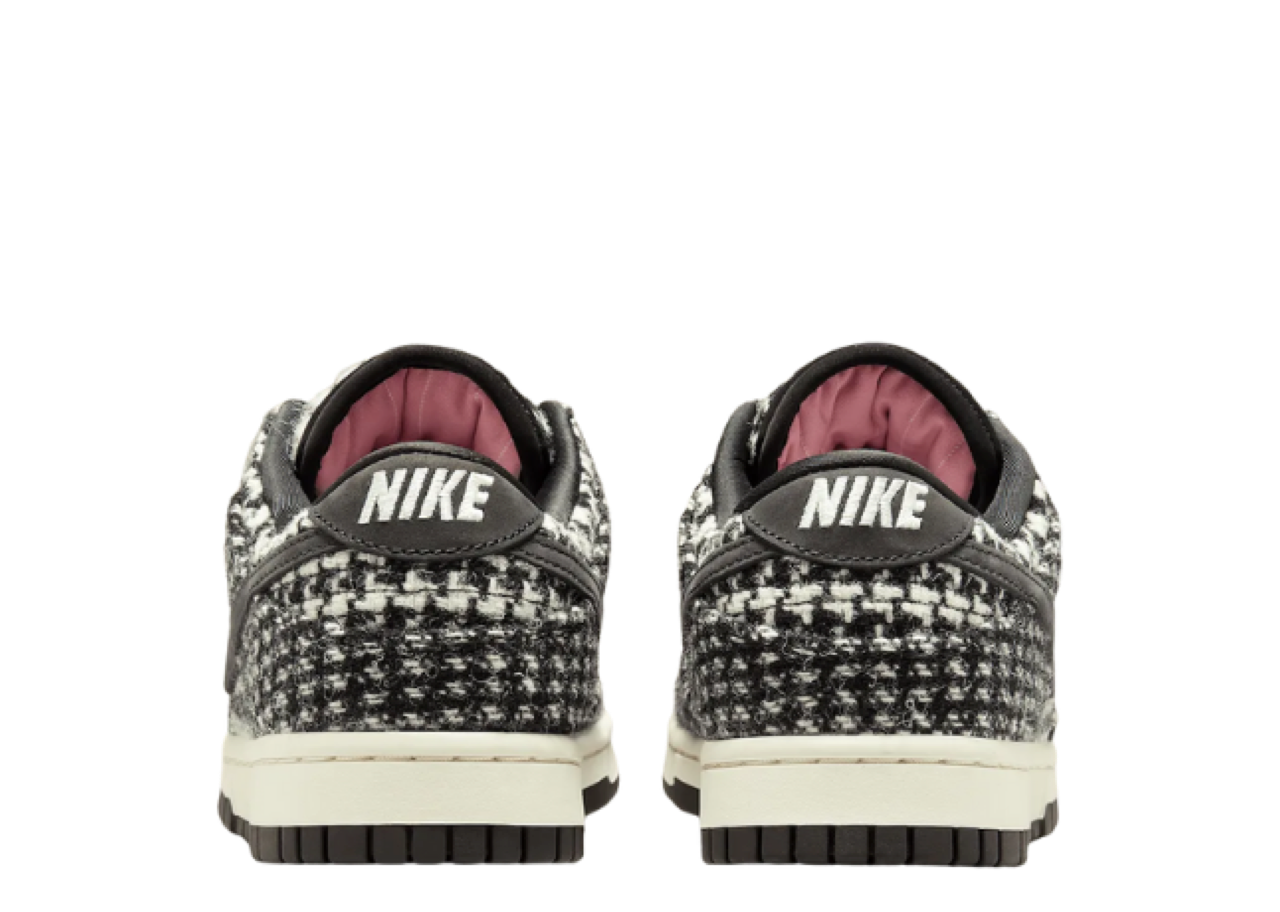 Nike Dunk Low Harris Tweed White Black Multi (Women's) - photo 3