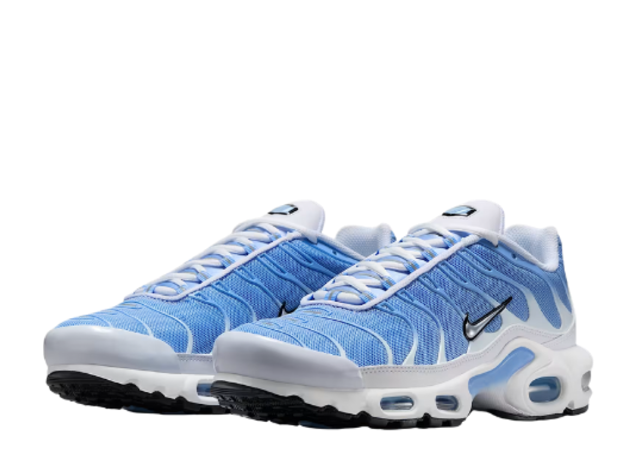 Nike Air Max Plus White Black Metallic Silver (Women's) - photo 2