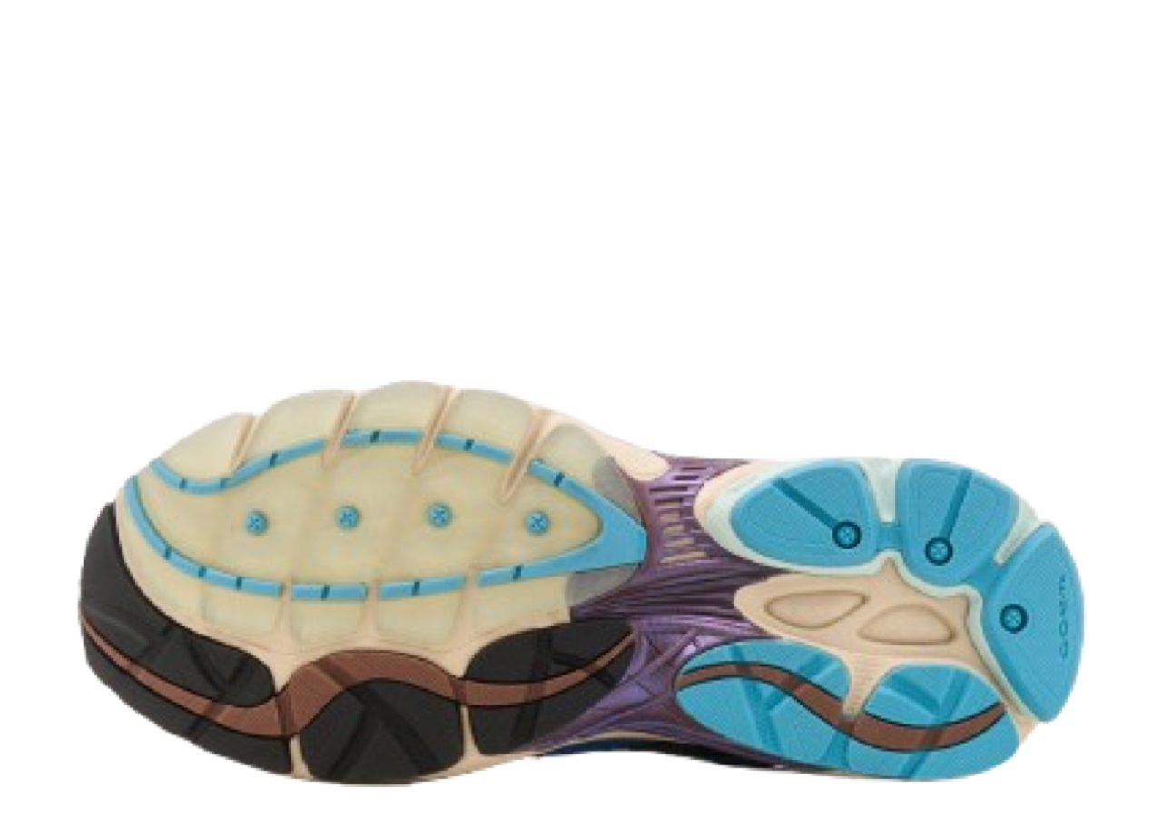 Saucony Pro Grid Omni 9 Footpatrol Blue Brown - photo 3