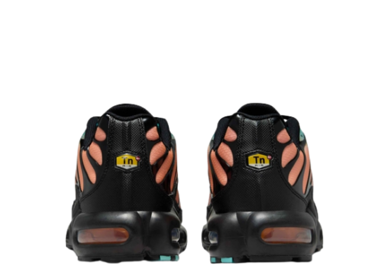 Nike Air Max Plus Black Aurora Green Orange Pulse - photo 3