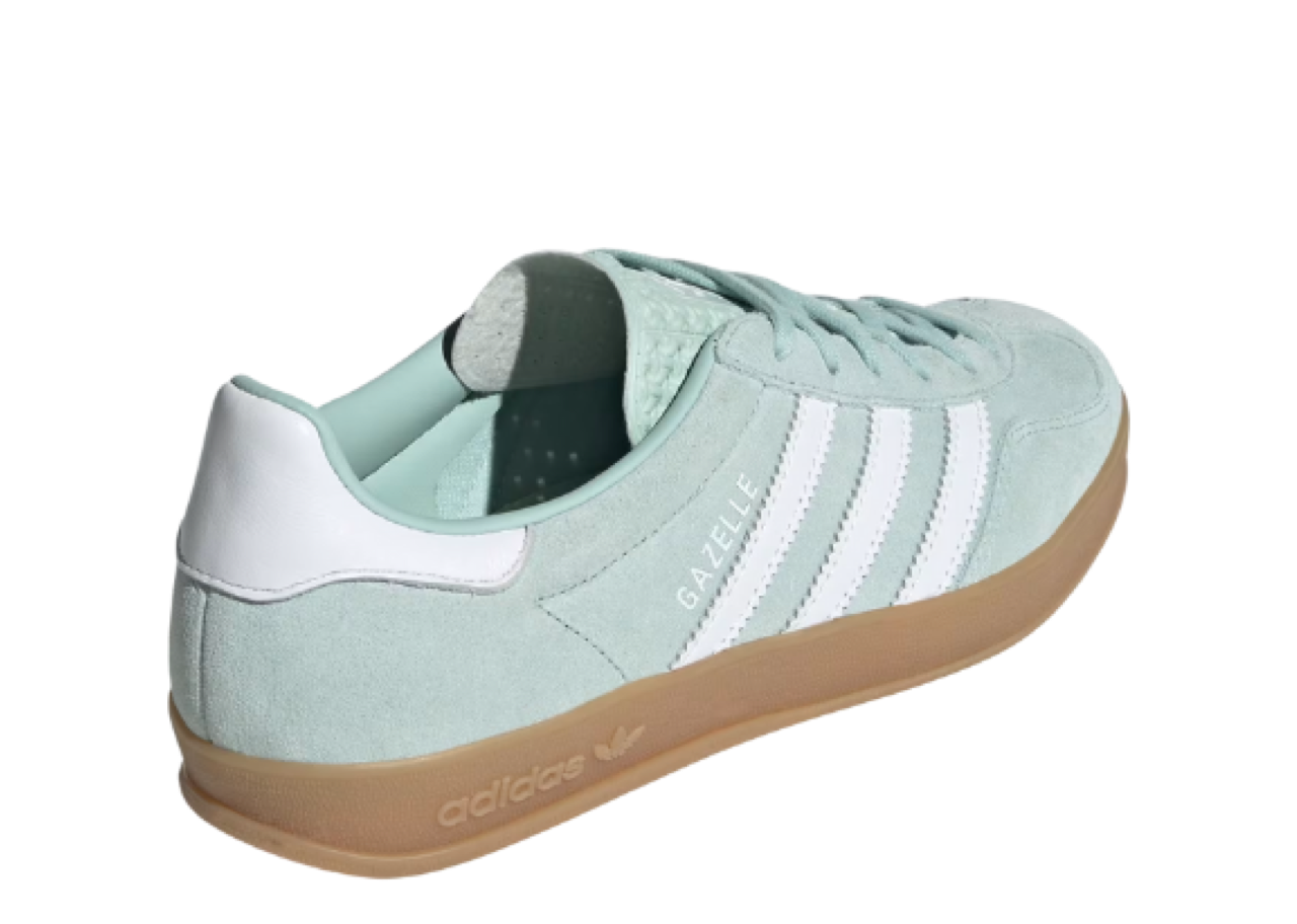 Adidas Gazelle Indoor Ash Green Cloud White (Women's) - photo 2