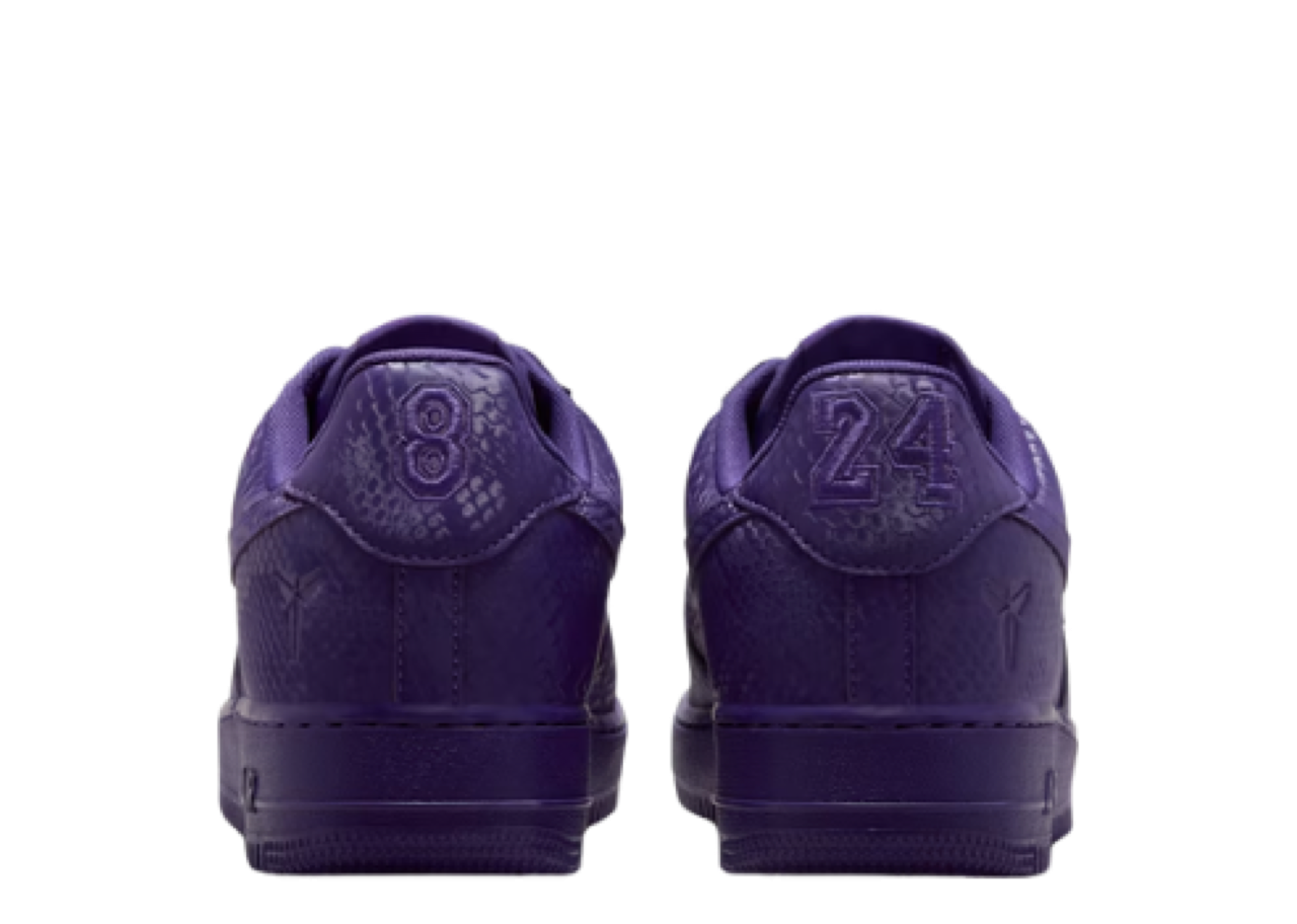 Nike Kobe Air Force 1 Low Court Puple - photo 3