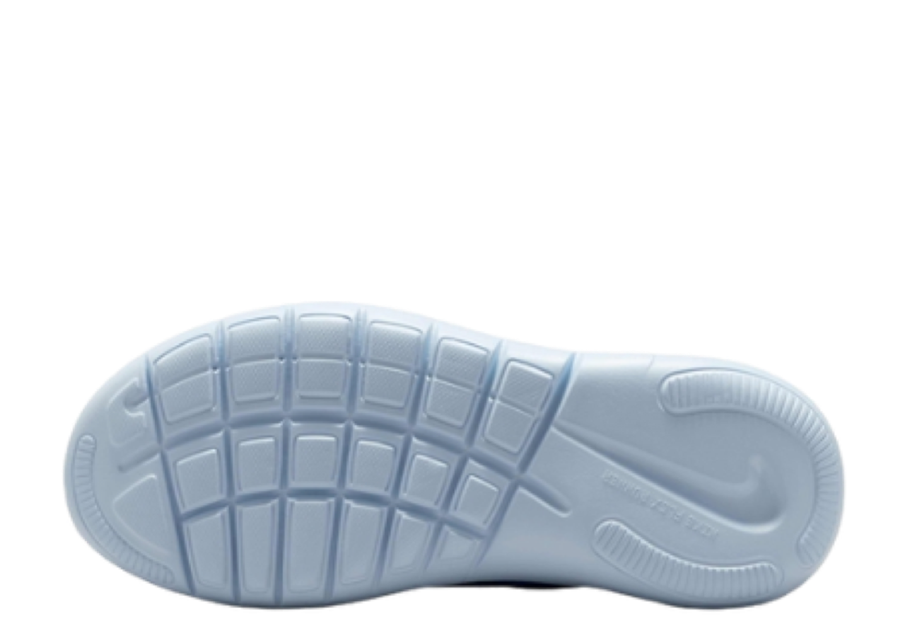 Nike Flex Runner 4 Ghost Football Grey University Blue (Grade School) - photo 4